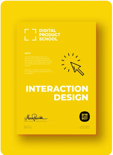 DPS Interaction Design Certificate
