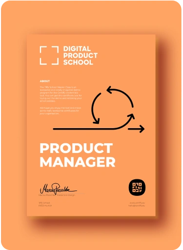 DPS Product Manager Certificate