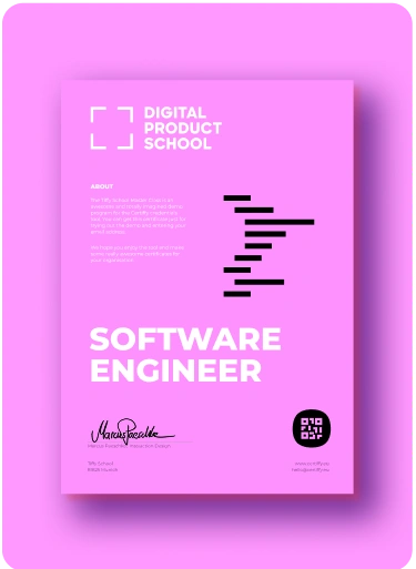 DPS Software Engineer Certificate